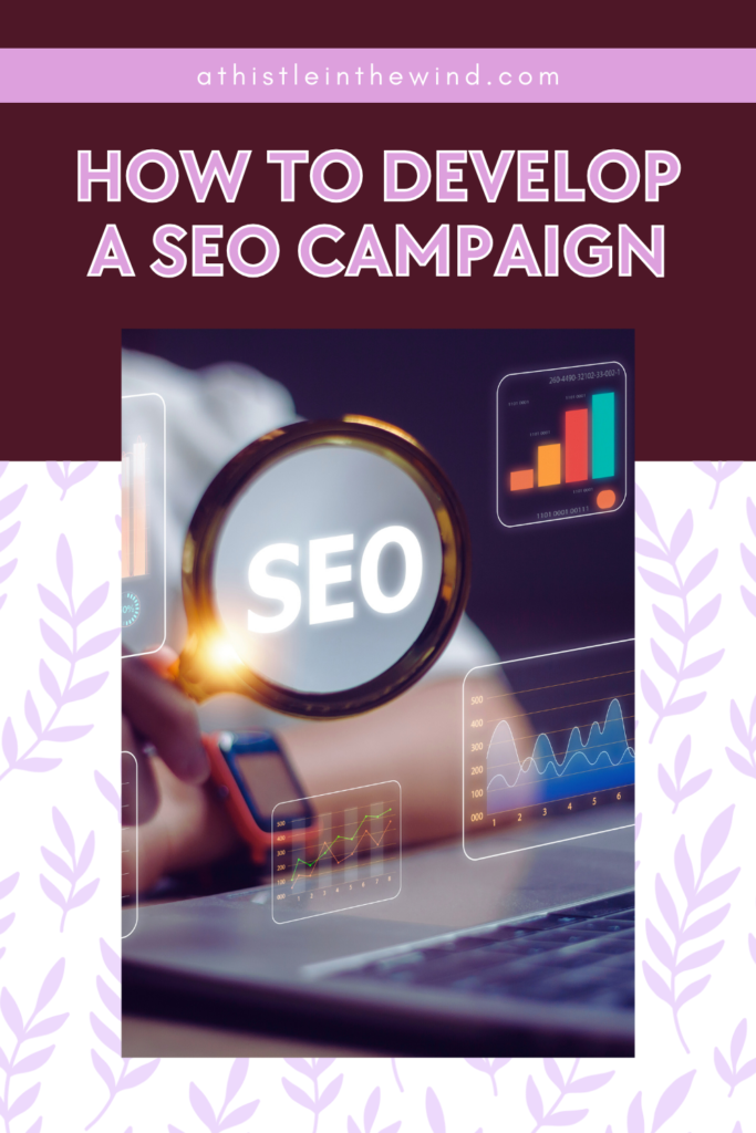 cover for how to develop a successful seo campaign