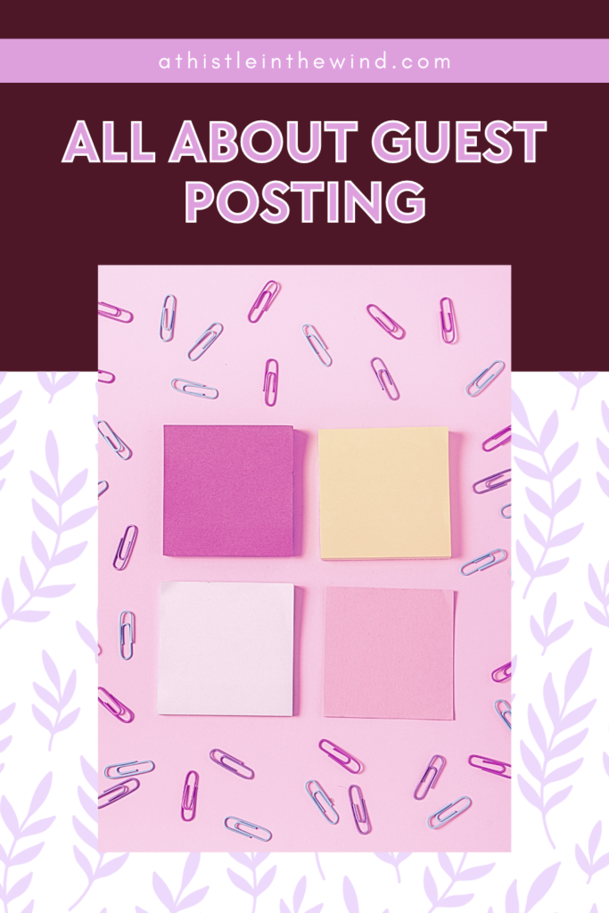 all about guest posting